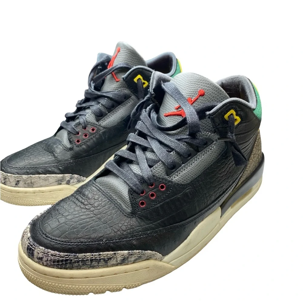 Jordan Kids Sneakers - Yellow, Green, Red, Black